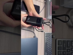 केबलों के साथ 65W कॉम्पैक्ट उच्च शक्ति पोर्टेबल चार्जर