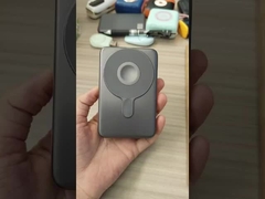 रचनात्मक स्टैंड के साथ 3 में 1 मैग्नेटिक पावर बैंक