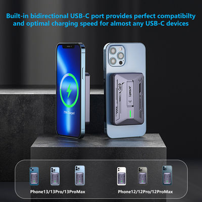 अच्छी कीमत 5000mAh फास्ट वायरलेस चार्जिंग पावर बैंक OEM/ODM चुंबकीय पावर बैंक ऑनलाइन
