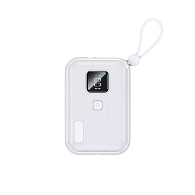 अच्छी कीमत 5W/7.5W वायरलेस मिनी पावर बैंक 10000mAh चार्ज टाइप सी इनपुट आउटपुट हल्के ABS पीसी डिजाइन ऑनलाइन