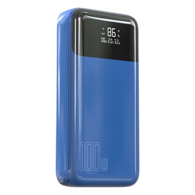 अच्छी कीमत 25000mAh लिथियम पॉलीमर पावर बैंक यूएसबी चार्जिंग 65W टाइप-सी1 30W टाइप-सी2 आउटपुट के साथ ऑनलाइन