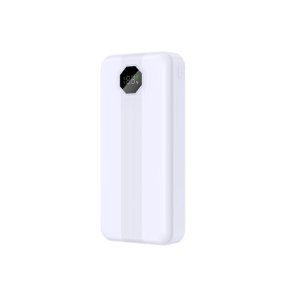 अच्छी कीमत ब्लू व्हाइट ABS पीसी पीडी पावर बैंक 10000mAh 20W 22.5W चार्जिंग क्षमता ऑनलाइन