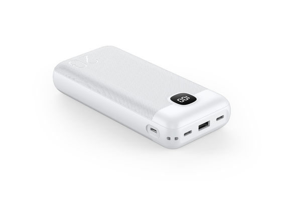 अच्छी कीमत 22.5W चार्ज नीला सफेद फास्ट चार्ज पावर बैंक 10000mAh पोर्टेबल माइक्रो यूएसबी ऑनलाइन