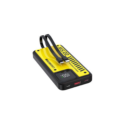 अच्छी कीमत 22.5W 10000mAh पोर्टेबल पावर डिलीवरी पावर बैंक पीडी चार्जिंग के साथ ऑनलाइन