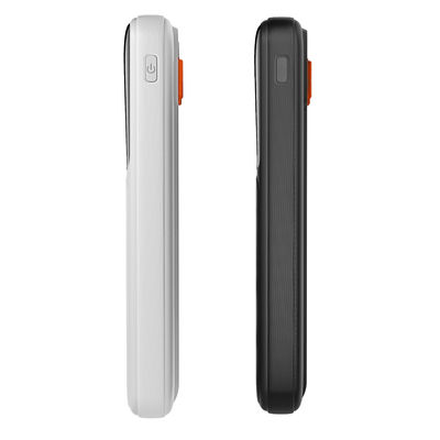 अच्छी कीमत एलईडी संकेतक सार्वभौमिक तेजी से चार्ज के साथ 10000mAh प्लास्टिक पीडी पावर बैंक ऑनलाइन