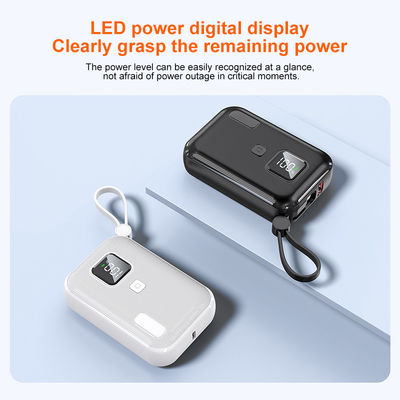 अच्छी कीमत पोर्टेबल मिनी पावर बैंक 10000mAh 22.5W PD PD22.5W इनपुट और 21700 बैटरी प्रकार के साथ ऑनलाइन
